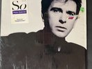 Peter Gabriel So LP Vinyl Record Album Hype Sticker 1986 Geffen GHS 24088