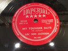 LIL' SON JACKSON-IMPERIAL 5319-MY YOUNGER DAYS/I WISH TO GO HOME-TEXAS BLUES 78
