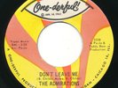 ADMIRATIONS - Don't Leave Me / All For You - ONE-DERFUL - Northern Soul 45