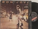 Bon Jovi SELF-TITLED 1984 Mercury LP Shrink HYPE STICKER