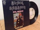 BLACK SABBATH [EVIL WOMAN] EX 1970 SPANISH 45 Vertigo