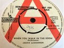 JACKIE DeSHANNON ‘When You Walk in the Room’ 1964 UK 7” Promo / Demo