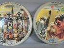 NICE GROUP OF 5 VINTAGE VOGUE PICTURE RECORDS 4 DIFFERENT 1 DUPLICATE COLORFUL