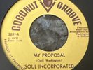 Soul Incorporated My Proposal Coconut Groove Soul Northern Motown