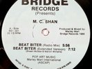 1986 - M.C. SHAN - BEAT BITER / THE BRIDGE - BRIDGE RECORDS OG - MARLEY MARL