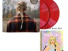 Taylor Swift Evermore Red Colored Vinyl 2XLP + A Little Golden Book Bundle Pack