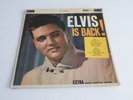 ELVIS PRESLEY 'ELVIS IS BACK' LP UK RCA 1960 SILVER SPOT GATEFOLD