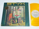 STYX The Grand Illusion LP 1977 A&M Records Canada Gold Vinyl SP-4637 +POSTER