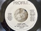 DR. JECKYLL & MR. HYDE Fast Life PROMO Profile PRO-5038 Hip Hop/Rap 7” 45 RPM EX