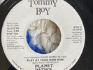PLANET PATROL Play At Your Own Risk PROMO Tommy Boy TB 837-7 Hip Hop/Rap 45 RPM