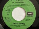 DAVID BOWIE - Never Let Me Down / Time Will Crawl - RARE MEXICO 45