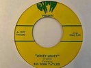 Mod Surf/Rockabilly 45 BIG JOHN TAYLOR/BENNY JOY Money Money/Ittie Bittie Every