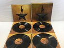 Hamilton An American Musical By Lin Manuel Miranda Recording Vinyl 4 Pack Used