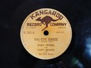 Blues R&B RUBY PETERS DUSTY BROOKS Bag Pipe Boogie KANGAROO K-1301 78 rpm