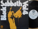Black Sabbath 1st press OZ LP Vol 4 VG+ ’72 Vertigo Swirl 6360071-1 + Insert