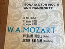 WILLIAM KROLL ARTUR BALSAM MOZART VIOLIN SONATAS VOL.2 L'OISEAU-LYRE SOL 60044