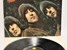 THE BEATLES ‘Rubber Soul’ 1965 Mono LP Black & Yellow Labels in Flipback – H33