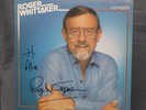 Roger Whittaker LP Record Voyager Autographed Houston Texas Circa 1980