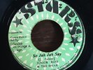 So Jah Jah Say - Junior Ross & The Spear