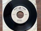 CODY HUBACH 45: Black Dog / Death Row Blues, Mad Yak Records 59X09 RARE Austin