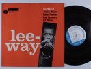 LEE MORGAN Lee-Way BLUE NOTE LP mono 63rd RVG ear deep groove r