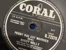 78 rpm-Buddy Holly-Peggy Sue Got Married