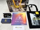 Elton John SIGNED Diamonds Pyramid Glastonbury Edition Vinyl + Eyeware Bundle