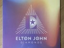 Elton John 'Diamonds' (Pyramid Edition) Coloured VINYL + Litho Print - Sealed