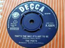 THE POETS That's The Way It's Got To Be UK 1965 DECCA F 12074 MOD FREAKBEAT