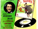 SOUPY SALES - Wonder Book - Silly Sidney - Learn to Read - Vinyl 45rpm Booklet