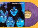 KISS LP - creatures of the night...............poster / Marbeled Colored Vinyl