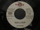 DON SESSIONS You're A Cheater VERTIGO 1-1001 Rockabilly Rocker 45rpm