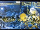 IRON MAIDEN live after death EMI DOUBLE LP + INNERS  BOOKLET RIP 1 EX/EX