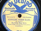 78rpm-BUMBLE BEE SLIM BB 6559 WORRISOME WOMAN BLUES