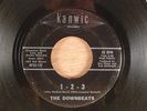 The Downbeats  1-2-3/Trying To Get Through  Garage, Northern Soul  1968 Kanwic