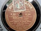 Ruhlmann Noté Verdi Rigoletto Complete 15 X 78 RPM Vertical Cut Pathé 1536/50