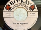 Rare Texas Hick Bopper 45 Johnny Lynn - Love Me Brown Eyes BO-KAY