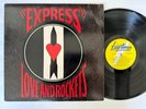 LOVE AND ROCKETS Express 1986 US LP Big Time 6011 Yellow Labels VG/NM