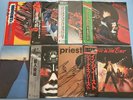 [8 titles] Judas Priest - Various Titles w/OBI RARE Poster All Japan Vinyls