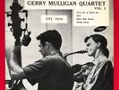 GERRY MULLIGAN QUARTET VOL.2 rare Danish EP EPL 7034 Chet Baker
