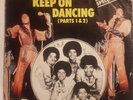 DISQUE VINYLE 45T 45 TOURS. MICHAEL JACKSON. The Jacksons KEEP ON DANCING 1977
