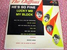 THE CHIFFONS He's So Fine LP (1963) original GIRL GROUP/R&B