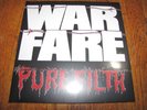 WARFARE - PURE FILTH - SEALED BACK ON BLACK LP