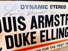 AUTOGRAPHED Louis Armstrong & Duke Ellington: Together For the First Time Vinyl