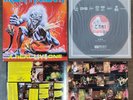 EX / IRON MAIDEN - A Real Live One [ 1993 Korea Orig 1st LP Vinyl ] GF w/Insert