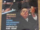6BB 171 - 172 – BRUCKNER SYMPHONY No 4 – KARL BOHM - VPO - 2 x VINYL LP RECORD.