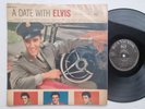 Elvis Presley A Date With Elvis LPM-2011 Rare Original Israeli Press LP