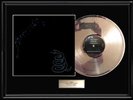 METALLICA  BLACK ALBUM GOLD PLATINUM RECORD LP NON RIAA AWARD