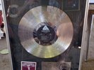 RIAA CERTIFIED SALES AWARD 1977 PLATINUM LP BARRY MANILOW LIVE Framed