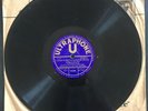 LOTTE LENJA ALABAMA SONG  78 RPM  ULTRAPHONE